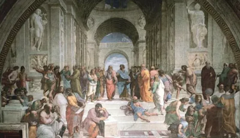 Plato-Aristotle-philosophers-detail-Raphael-School-of