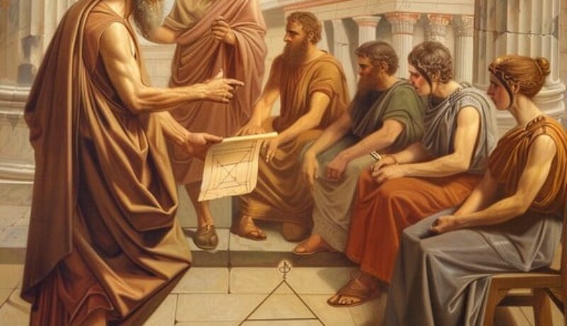 ancient-philosophical-debate-stockcake